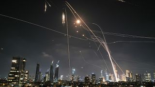 Rockets intercepted on Friday night over Tel Aviv