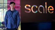FILE - Scale AI founder and CEO Alexandr Wang poses for photos at the company's office in San Francisco, May 15, 2023.