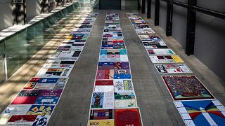 Tate Modern displays UK AIDS Memorial Quilt for the first time