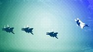 FILE: Israeli fighter jets F15 in a flyover, April 2021