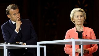 Macron and von der Leyen