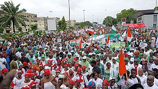 Côte d'Ivoire : marée humaine à Abidjan pour défendre la candidature de Thiam