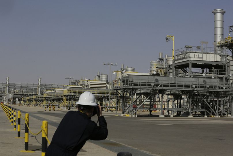Campo petrolero de Khurais, al este de Riad, el 28 de junio de 2021.