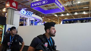 Israel blasts France for covering defense booths at Paris Air Show
