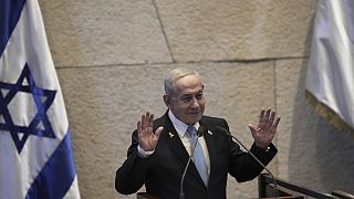 Israeli Prime Minister Benjamin Netanyahu in Jerusalem, Wednesday, June 11, 2025.