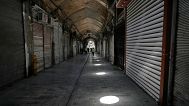 مغازه ها همچنان در بازار بزرگ تاریخی تهران تعطیل هستند، 16 ژوئن 2025