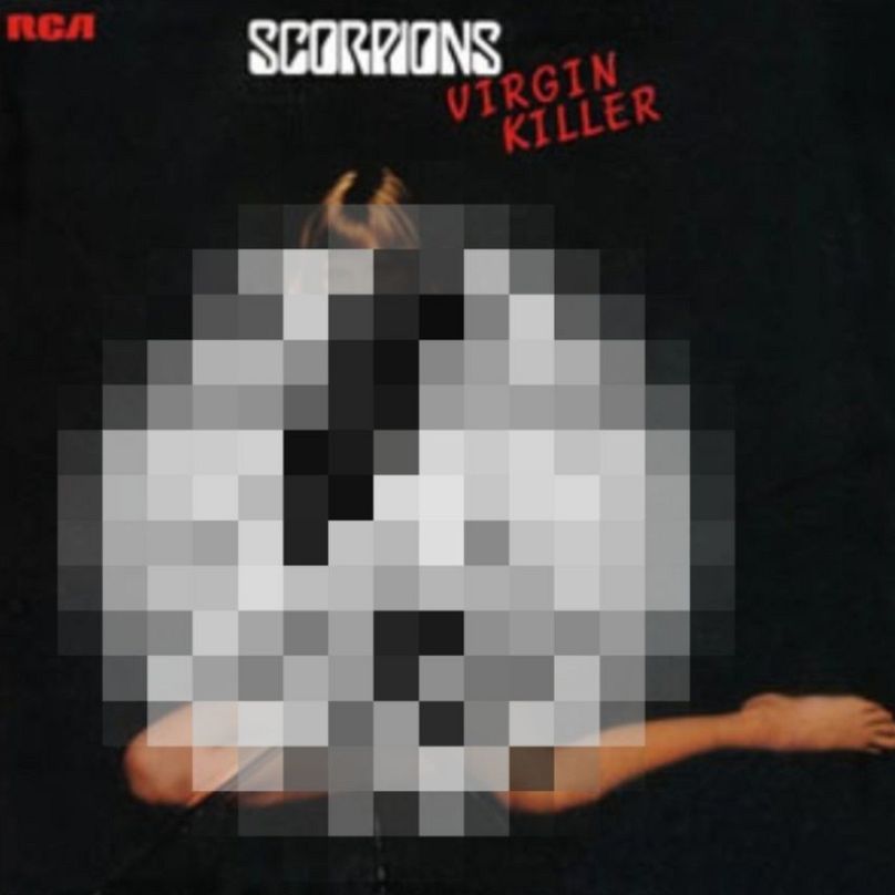 Portada del disco 'Virgin Killer'