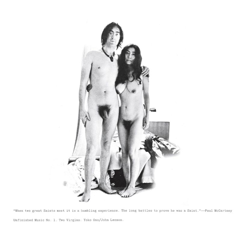 Portada del disco 'Two Virgins' 