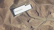 This satellite image provided by Maxar Technologies shows the Fordo enrichment facility in Iran on Jan. 24, 2025. (Maxar Technologies via AP)