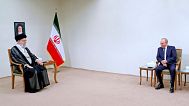 دیدار ولادیمیر پوتین با علی خامنه‌ای در ۱۹ ژوئیه ۲۰۲۲