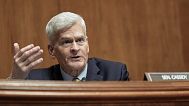 Sen. Bill Cassidy, R-La., asks a question during a Senate Health, Education, Labor, and Pensions (HELP) Committee hearing, Washington DC, USA, Wednesday, June 18, 2025