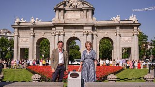 The Puerta de Alcalá after being restored
