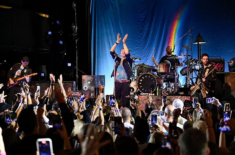 Coldplay in Brooklyn, New York - 7 October 2024