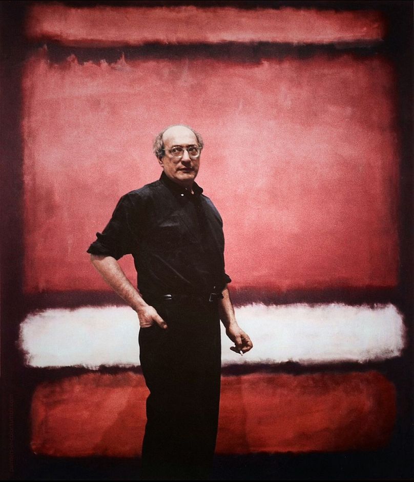 Mark Rothko és egyik jellegzetes alkotása
