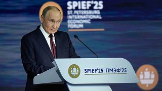 Putin downplays threat of recession at Saint Petersburg Forum, points to growth in manufacturing