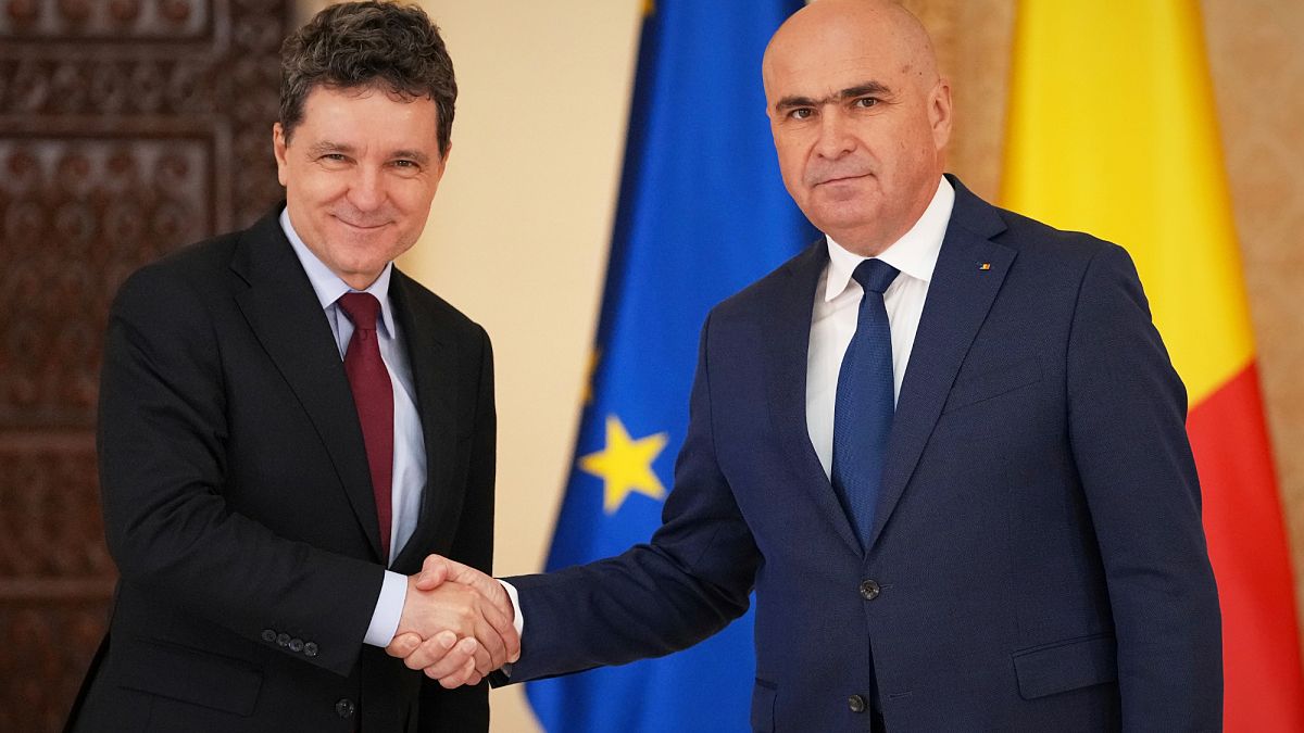 Romania’s new president nominates centre-right former mayor as prime minister