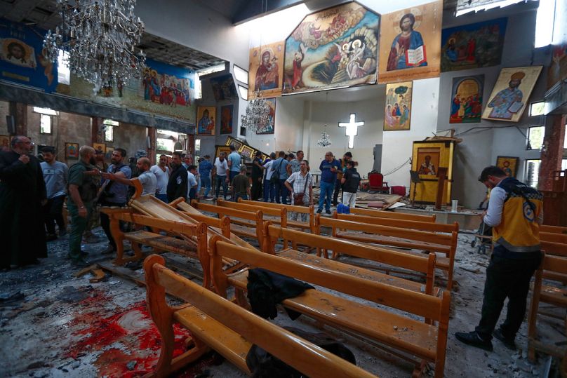 Τρομοκρατικό χτύπημα σε ελληνορθόδοξη εκκλησία στη Συρία