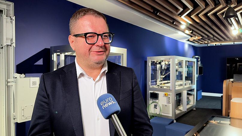 Maciej Zieliński, prezes zarządu Siemens Polska na konferencji "Globalne megatrendy i digitalizacja – polska perspektywa", Warszawa, 24.06.2025 r.