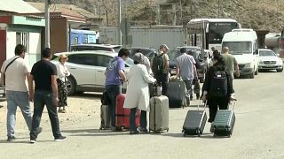 Fleeing airstrikes, Iranians seek relief in bordering Armenia, Azerbaijan