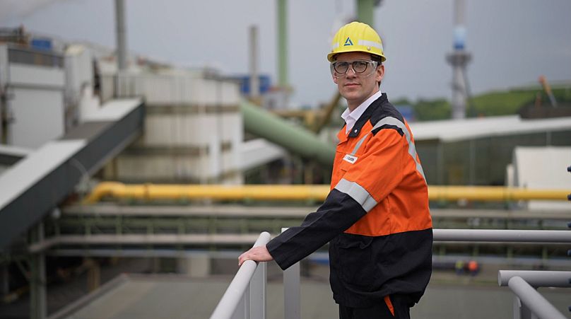 El doctor Holger Klaassen, director de asuntos corporativos de energía y clima de Aurubis