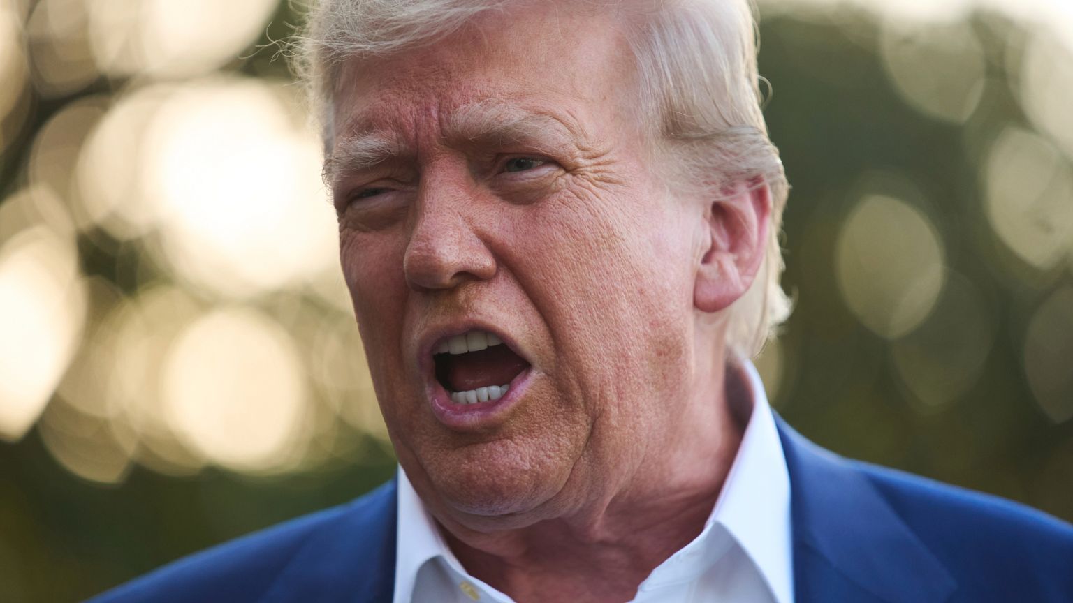 El presidente de EE.UU., Donald Trump.