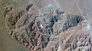 This satellite picture by Planet Labs PBC shows Iran's underground nuclear enrichment site at Fordo on March 19, 2025