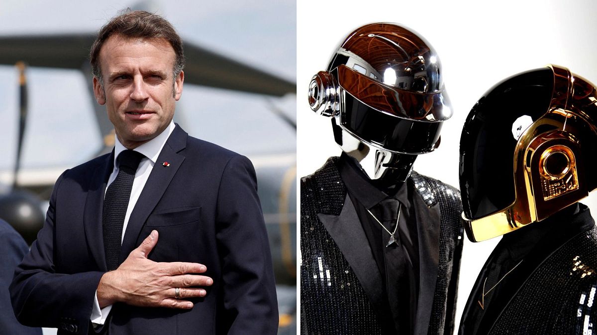 Justice for Daft Punk? Emmanuel Macron calls for French touch to get UNESCO cultural heritage status