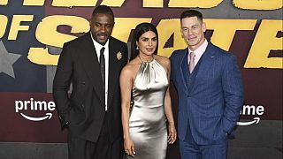 John Cena and Idris Elba-starring action film "Heads of State" premieres in New York