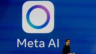 Meta Chief Product Officer Chris Cox speaks at LlamaCon 2025, an AI developer conference, in Menlo Park.