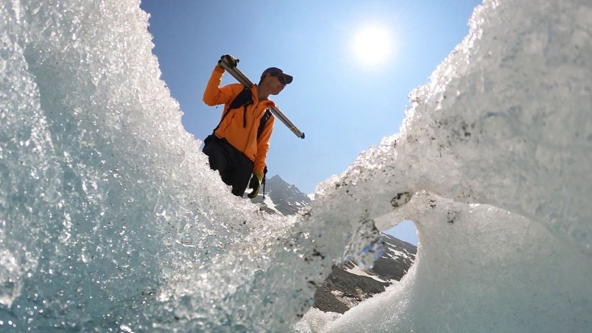 Climate change turns Alpine glaciers into ‘Swiss cheese’, raising water and power concerns