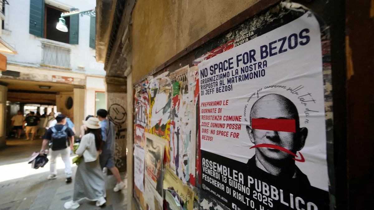 Jeff Bezos'un Lüks Düğünü Protestolarla Sarsıldı: Yerel Yönetim Ekonomik Fayları Vurguluyor!