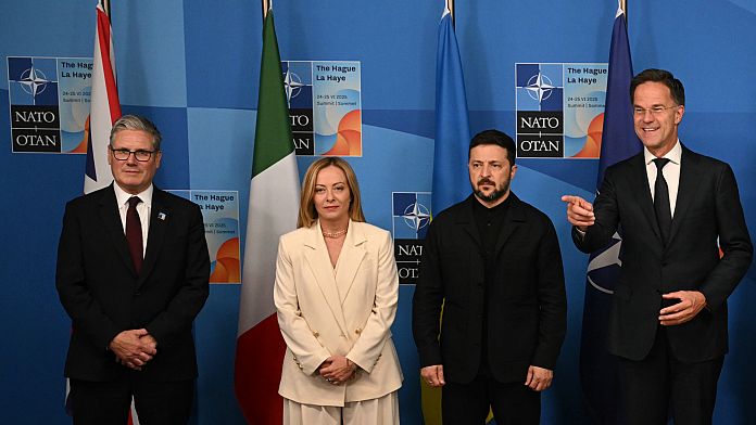 Meloni, vertice Nato: aumento spesa militare può essere "circolo virtuoso per l'economia italiana"