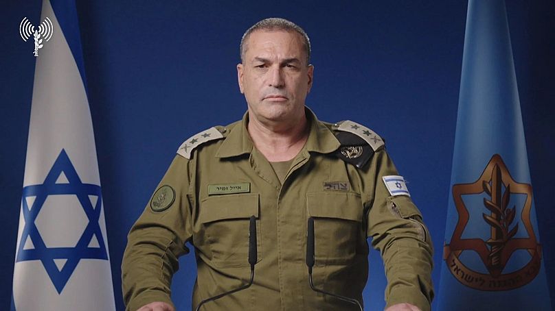 Eyal Zamir altábornagy, az izraeli hadsereg vezérkari főnöke