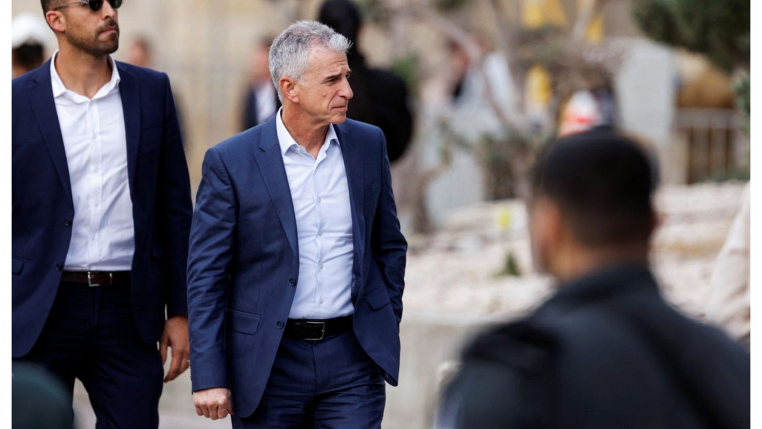 David Barnea, jefe del Mossad.