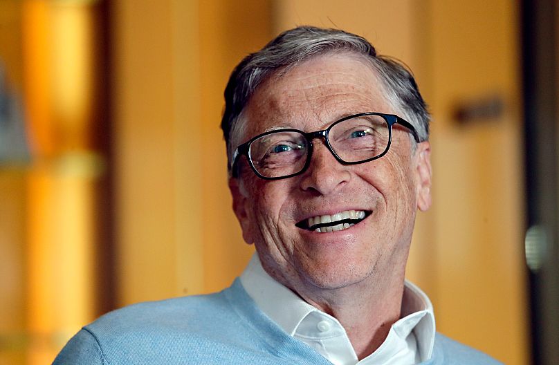 Microsoft founder Bill Gates was one of the first guests to arrive for wedding of Amazon founder Jeff Bezos and Lauren Sánchez in Venice, Italy.