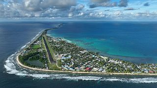 Tuvalu is trying to adapt to climate change, with technological measures including an AI weather monitoring system launched with Atmo and GCCM last year.