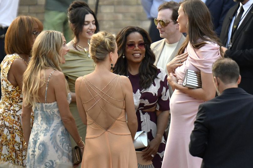 Oprah Winfrey is ott volt Bezos és Sanchez esküvőjén Velencében 2025. június 27-én