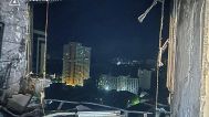 An apretment in Ukraine after Russian missile and drone strikes