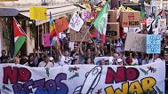 Demonstration in Venice against Bezos' wedding