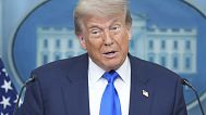 Donald Trump a Fehér Házban 2025. június 27-én