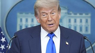 Donald Trump a Fehér Házban 2025. június 27-én