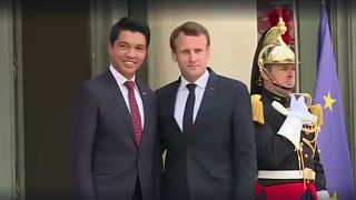 Madgascar's President in Paris to discuss disputed Indian Ocean islets