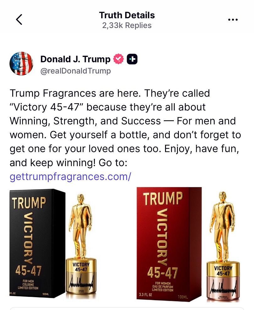 Post Donalda Trumpa na platformie Truth Social
