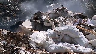 SCREENSHOT - An illegal landfill fire in East Sarajevo causes severe air pollution and health risks