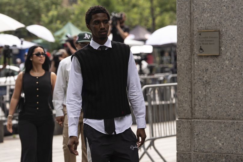 King Combs llega a la corte el martes 1 de julio de 2025 en Nueva York.