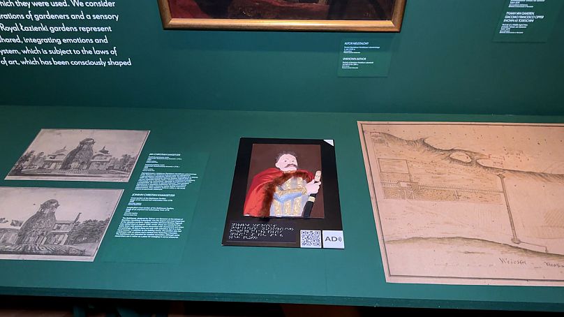 Las personas con discapacidad visual pueden conocer, por ejemplo, el retrato de Lubomirski: sentir la textura del pelaje, la forma de la cara, la estructura del material.