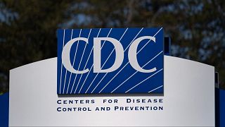 The US Centers for Disease Control and Prevention building in Atlanta is shown in April 2025.
