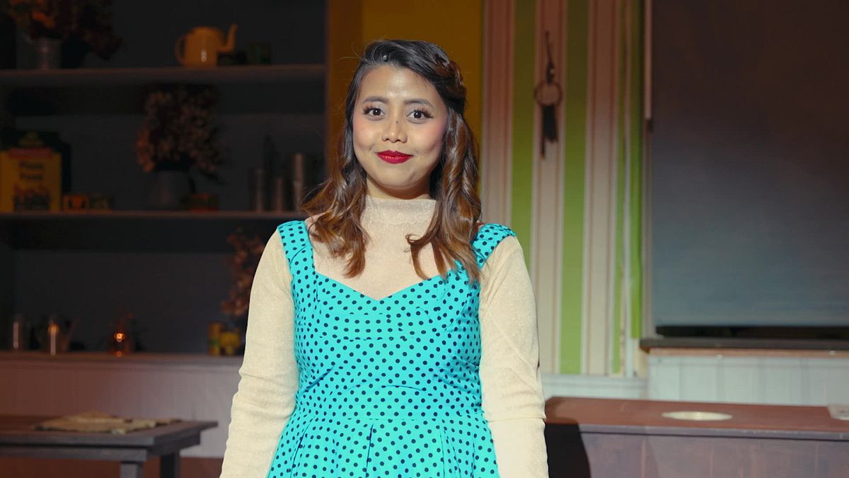 Watch: The performer from the Philippines takes centre stage in Qatar
