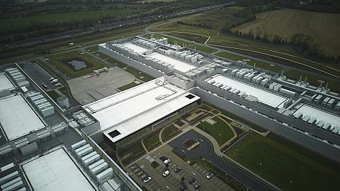 A Meta data center in Dublin, Ireland.