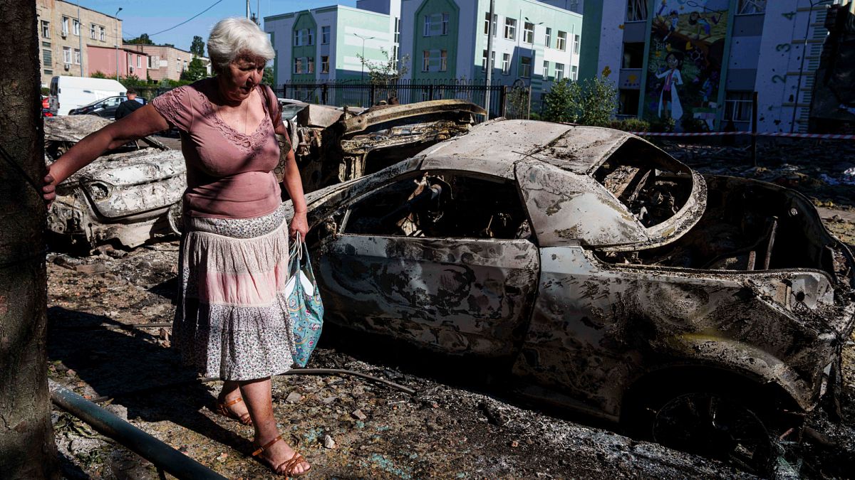 Mass Russian drone and missile attack strikes Ukraine overnight